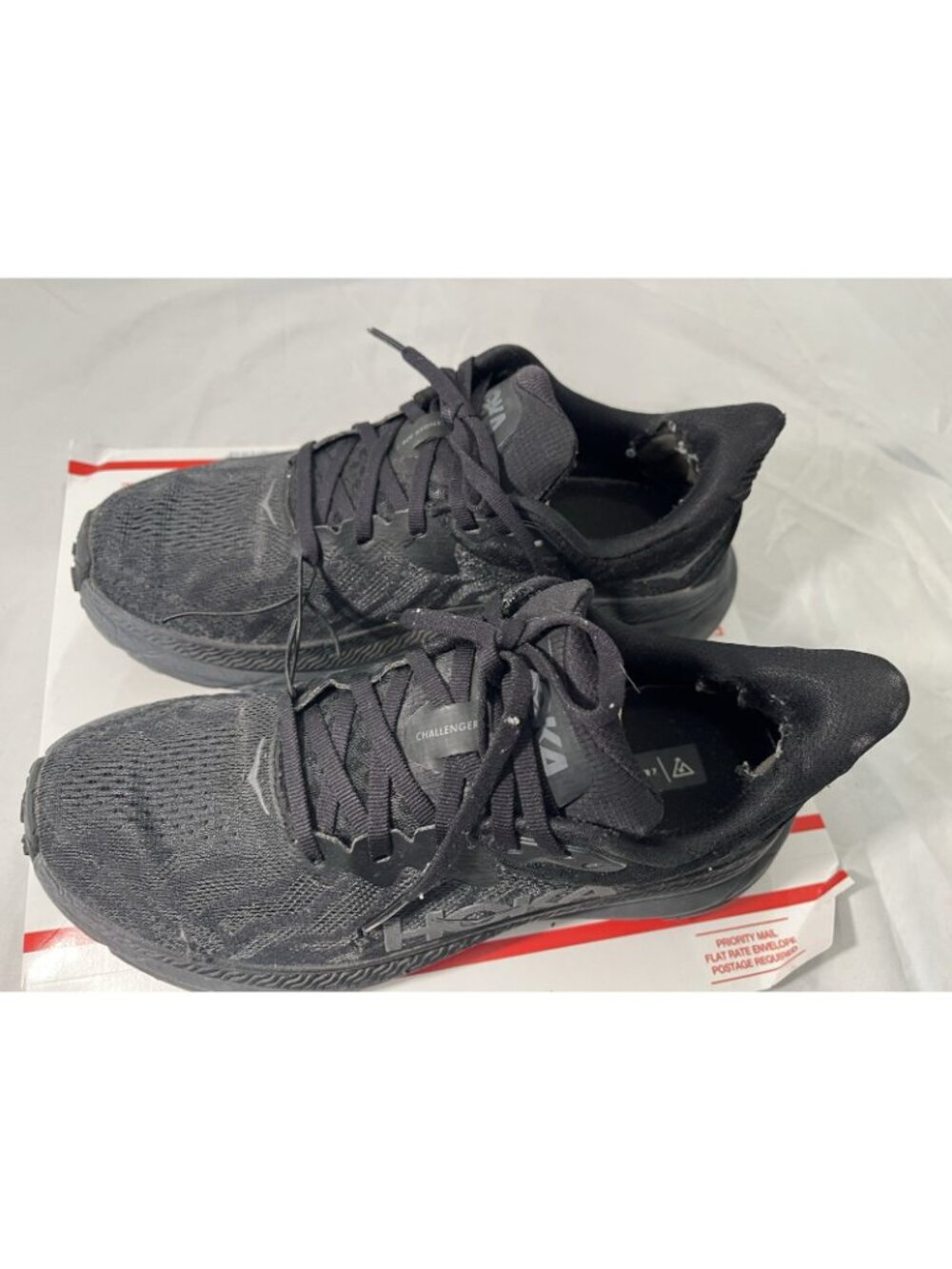 Hoka One One Challenger ATR 7 Trail Hiking Shoe BBLC Women 7.5 B Black *check - Picture 7 of 16